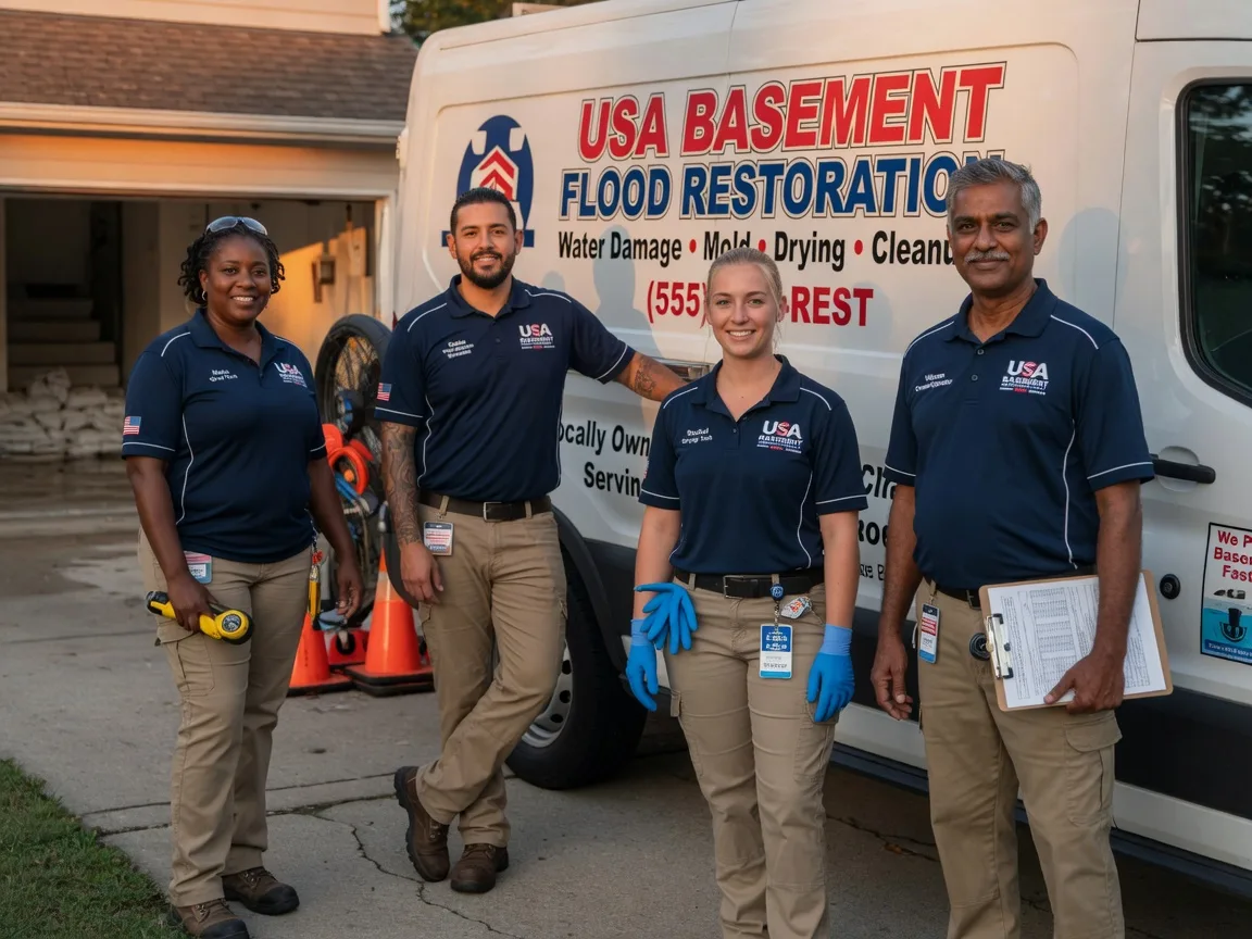 Basement Flood Cleanup company in Tad, WV
