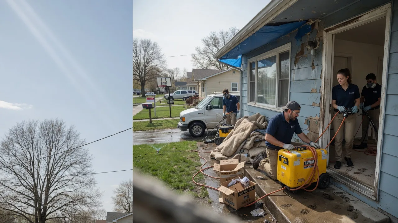 Basement Flood Cleanup in Tad, WV near me